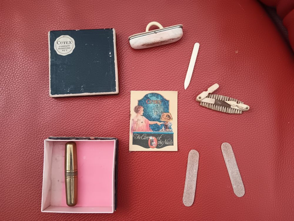 Kit de manucure de voyage | Acier inoxydable/plastique. 11 x 7 x 2,5 cm