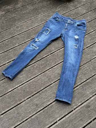 DSQUARED2 Jean Homme Distressed Made in Italy – Taille 33