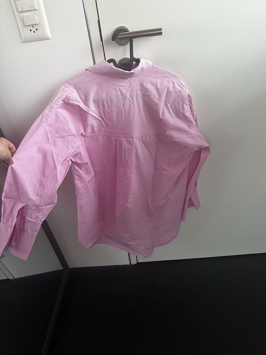 Zara Camicette: Zara Hemd Oversize langarm rosa Farbe – Usato da Romanshorn venduto da laa_279h 1