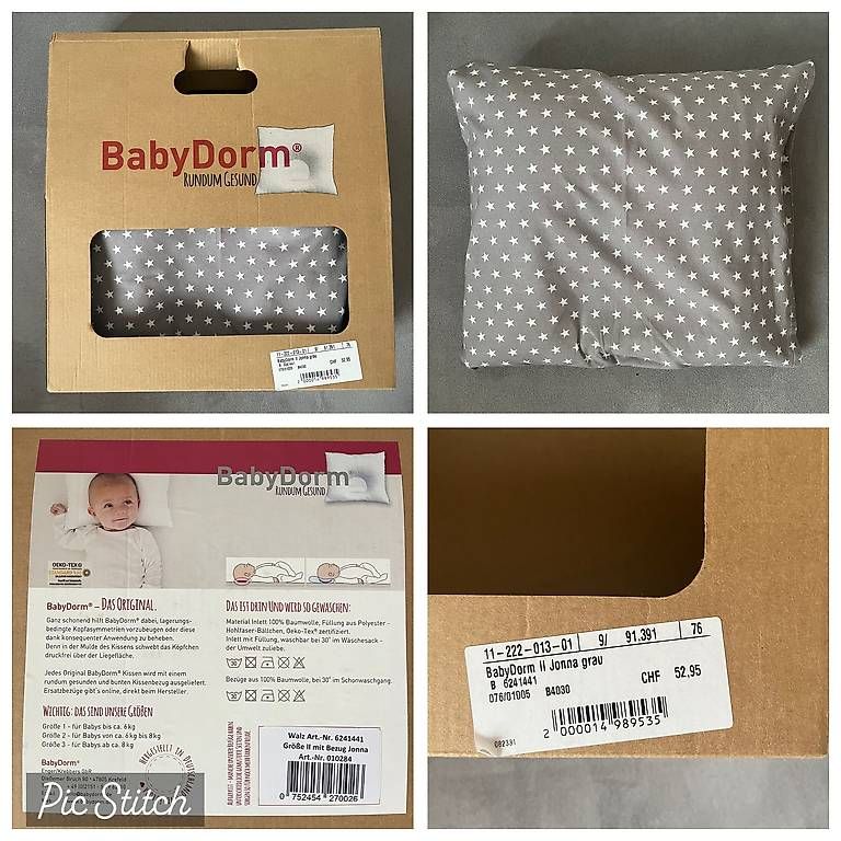 Cuscini: Baby Dorm Kissen Gr. 2 – Usato da Kappel SO venduto da Bachmae06
