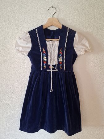 Kinderdirndl/ Mädchen-Tracht, Grösse 116, Swiss Made