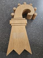 Holz-Baselbieterstab, Holzstab aus Massivholz, Deko-Objekt.