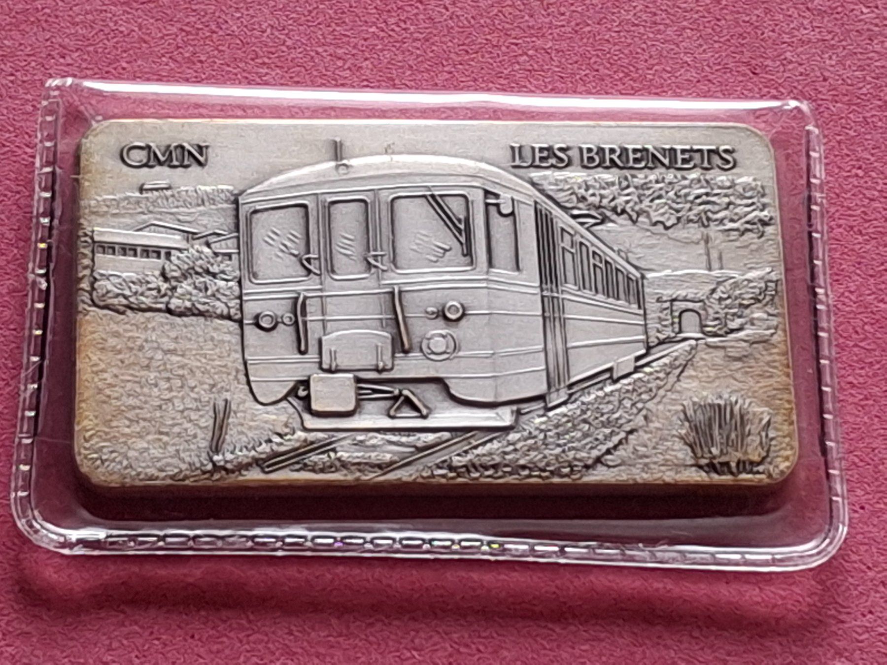 Edelmetalle: CH EISENBAHN - LES BRENETS - OVP – Gebraucht aus Boniswil von dpd4coins