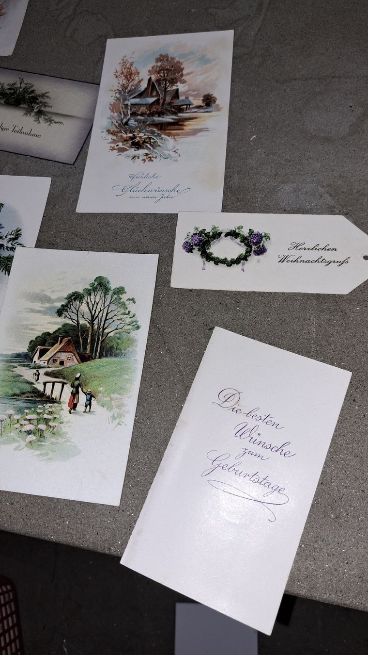 Cartoline postali: Antike Ansichtskarten Glückwunschkarten etc – Usato da Kölliken venduto da Upcycling-by-Mc-TAM 1