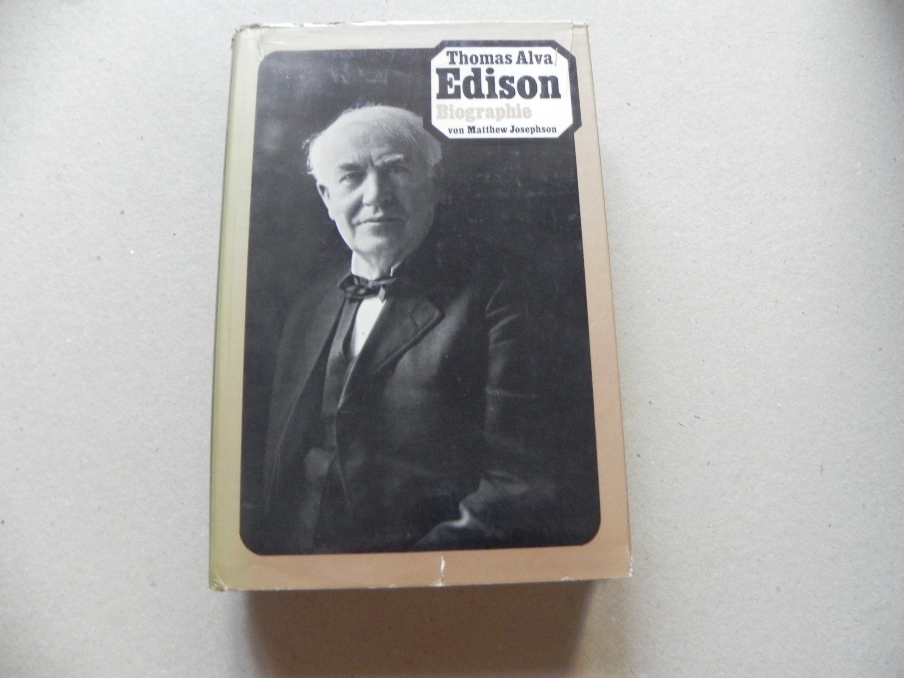 Libri: Buch Biographie Technik Erfinder Thomas A. Edison 1959 Abb. – Usato da Siebnen venduto da krimsie
