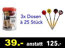 🔴  Dartpfeile KARELLA Softdart 72 Stück  /384Z