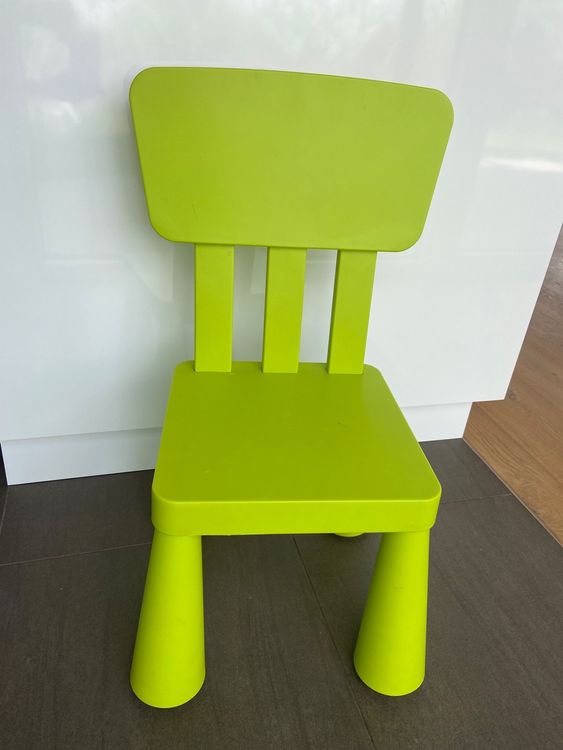Kinderstuhl Mammut grün von Ikea Kaufen auf Ricardo