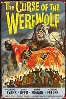 NEU/OVP: Der Fluch von Siniesto Film Blechschild Werwolf