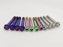 4 x Titan Bremssattelschrauben Yamaha R1,R6,R9,R7 usw SALE%