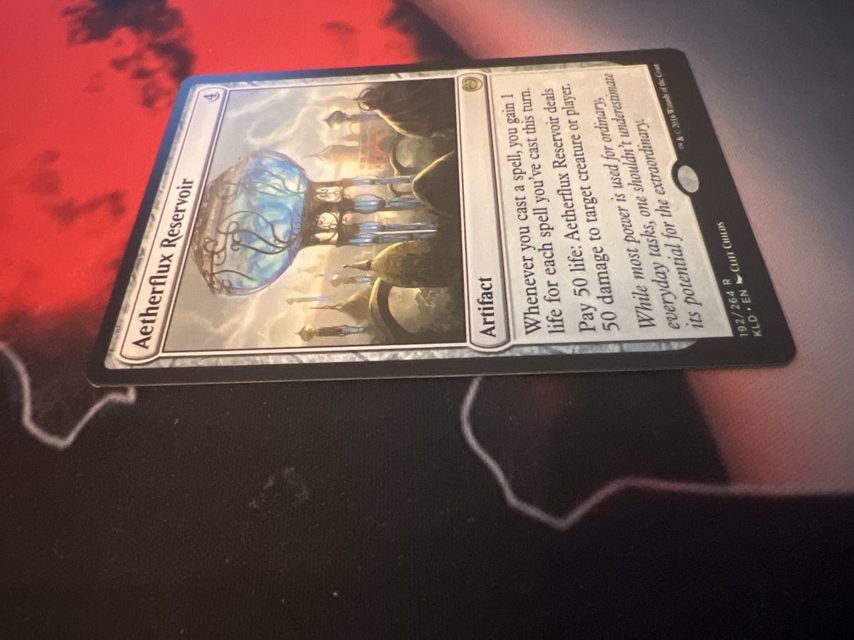 Magic The Gathering Sammelbilder & Trading cards: Magic The Gathering Aetherflux Reservoir, NM – Gebraucht aus St. Gallen von lob_bkw9 1