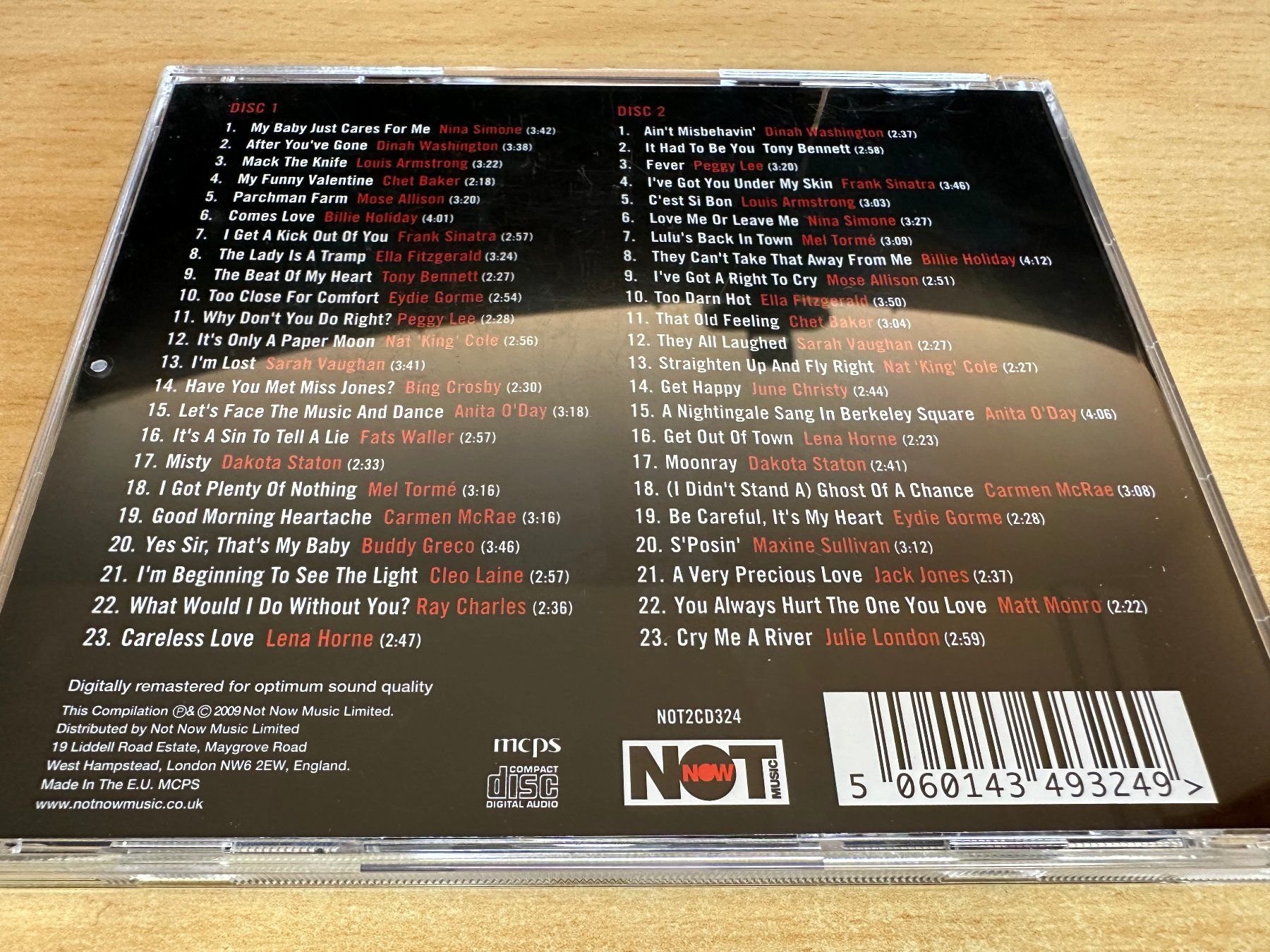 CD: Various – Essential Jazz Singers - 2 CD – Usato da Rikon im Tösstal venduto da Alpenmutz 3