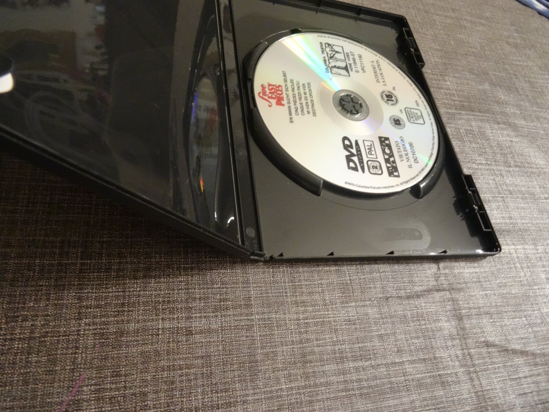 Alle DVDs: DVD Five Easy Pieces Jack Nicholson – Gebraucht aus Olten von Disc-Verkauf 1