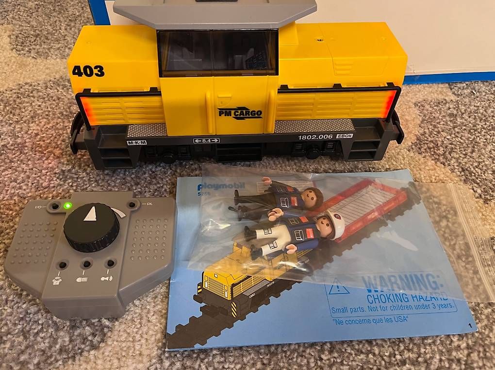 Giocattoli: Playmobil 5258 Cargozug & Mega-Gleisset – Usato da Basel venduto da mar_w7l9 1