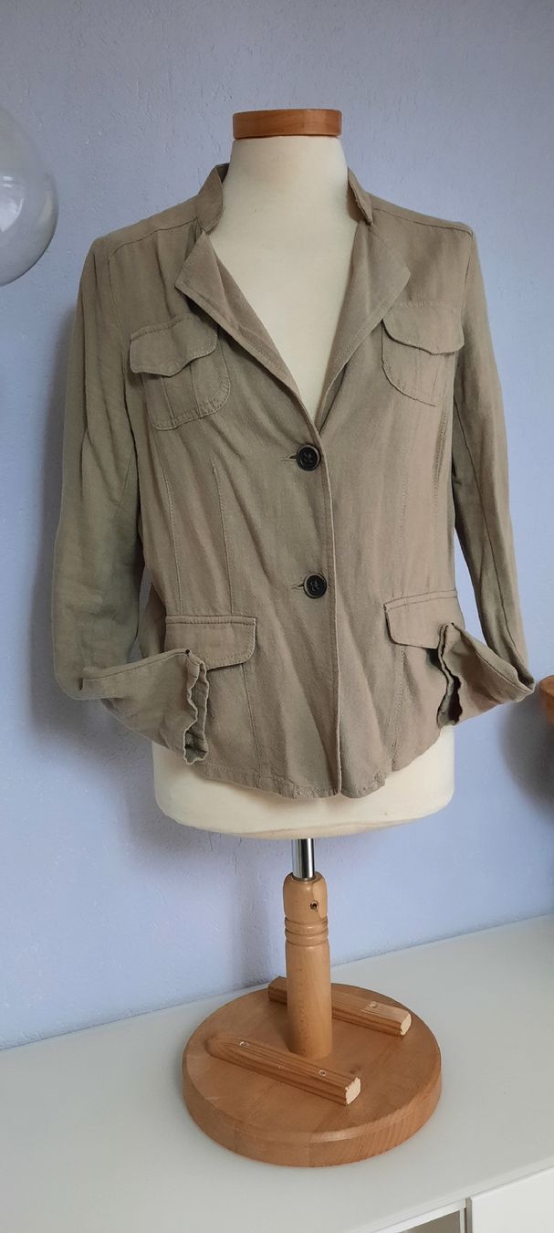 Giacche: CASA BLANCA Leichter Leinen Blazer, Jacke – Usato da Turbenthal venduto da tirare