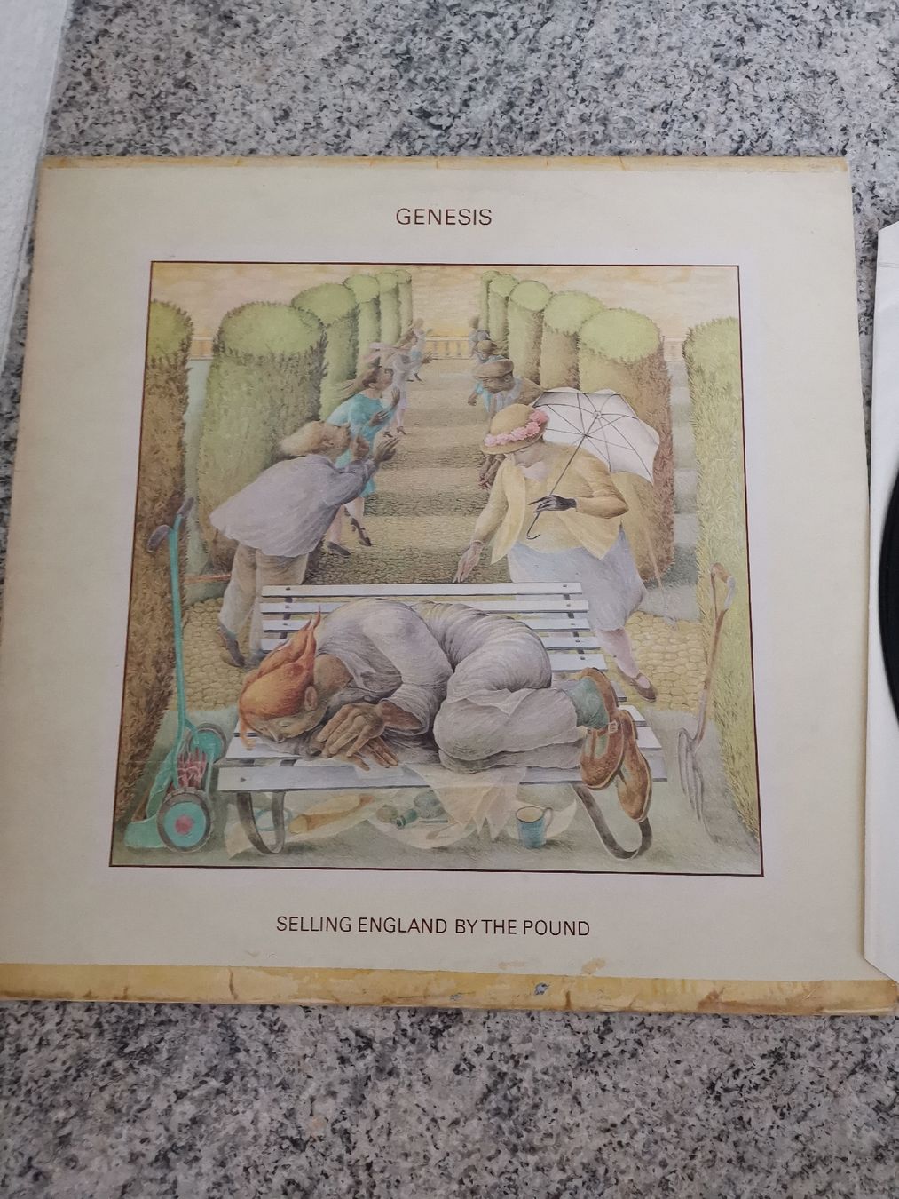 Schallplatten: Genesis - Selling England By The Pound LP – Gebraucht aus basel von lupettone
