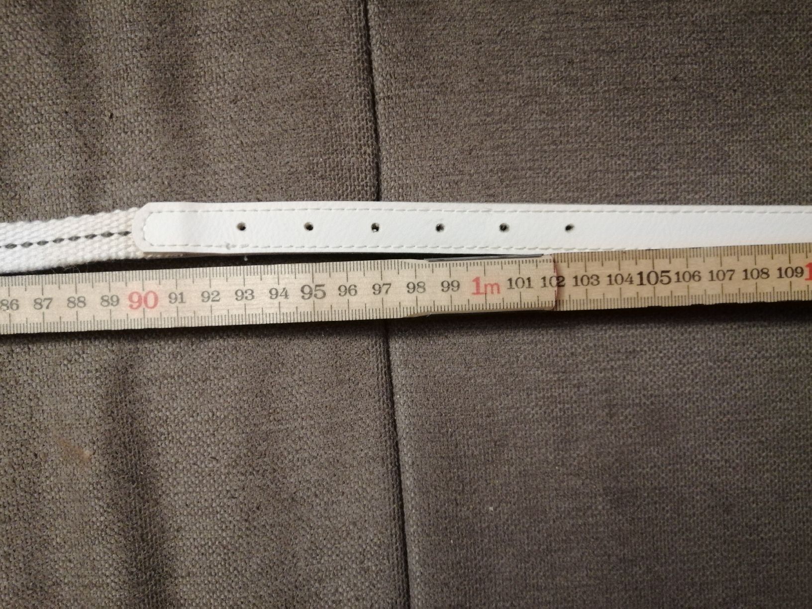 Cinture: Hosengurt weiss ca. 93-103cm – Nuovo (secondo la descrizione) da Schötz venduto da pemali 1