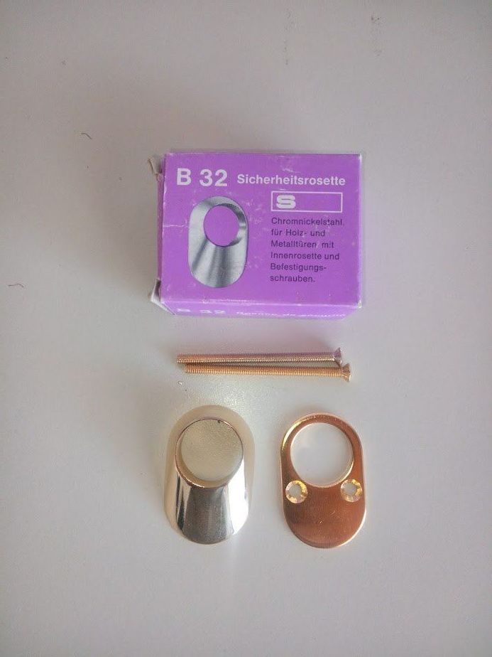 Dormakaba Ferramenta: SICHERH. ROSETTE CNS B 32 MM – Nuovo (secondo la descrizione) da Tann venduto da elolecig 1
