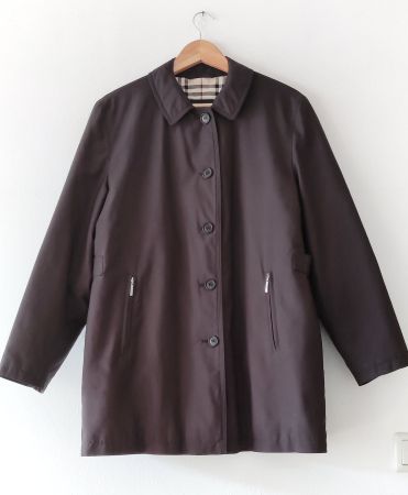 BURBERRY Jacke Parka Mantel Trenchcoat Novacheck Gr.40