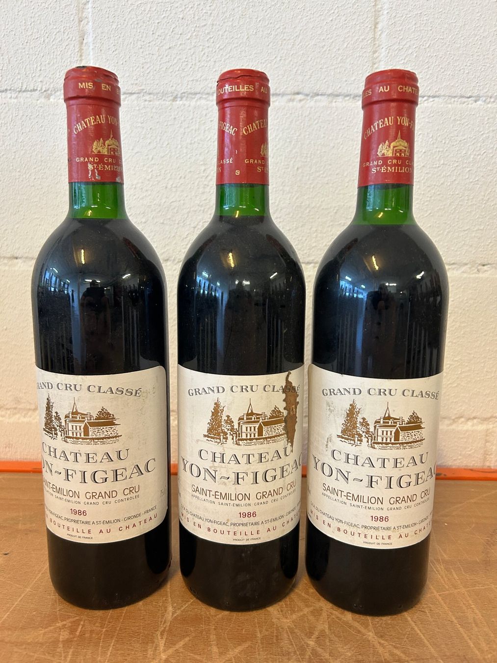 Vins: 1986 Chateau Yon-Figeac – D'occasion à Weggis par WeinSteinKannSein