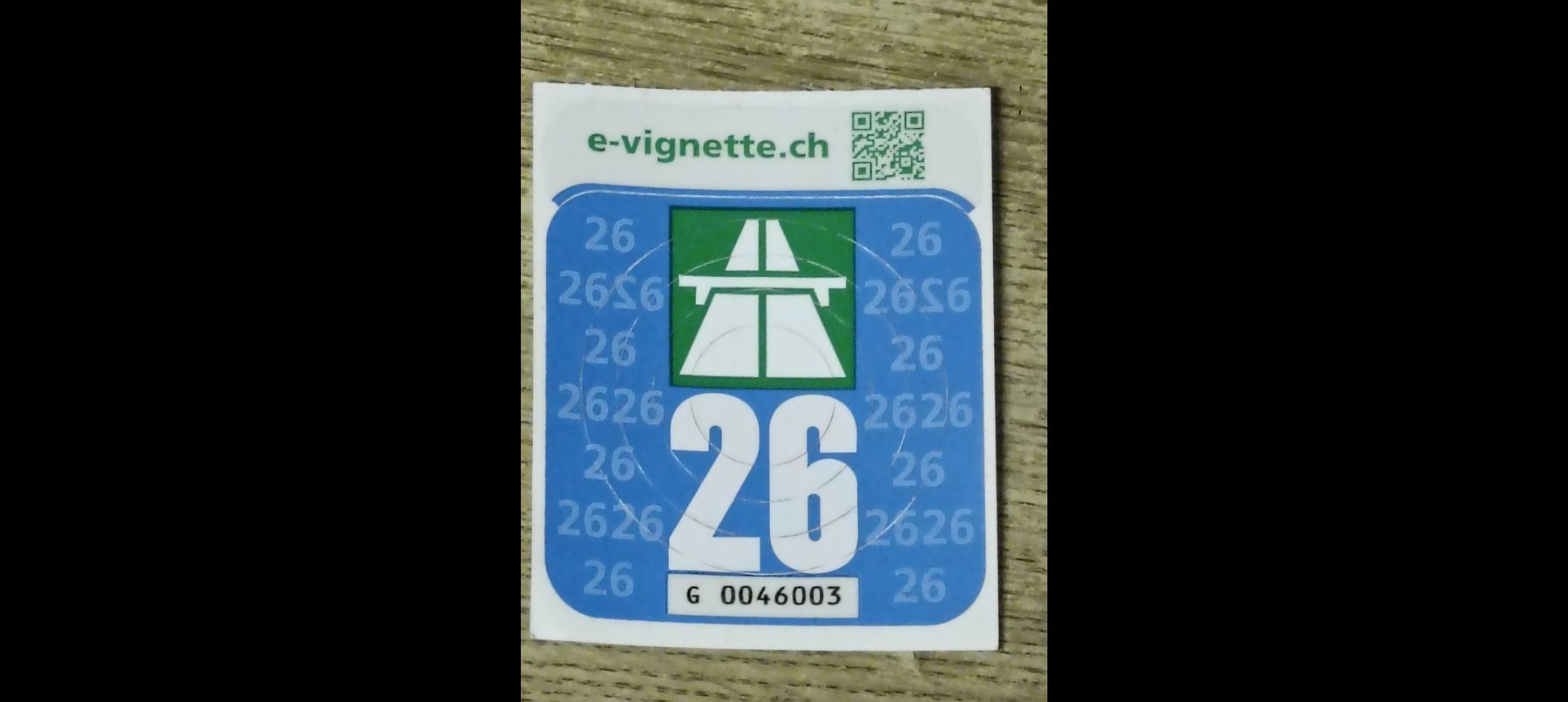 Vignettes Autoroutières: Autobahnvignette 2026 – Neuf (Voir description) à Oberiberg par DeepBlue999