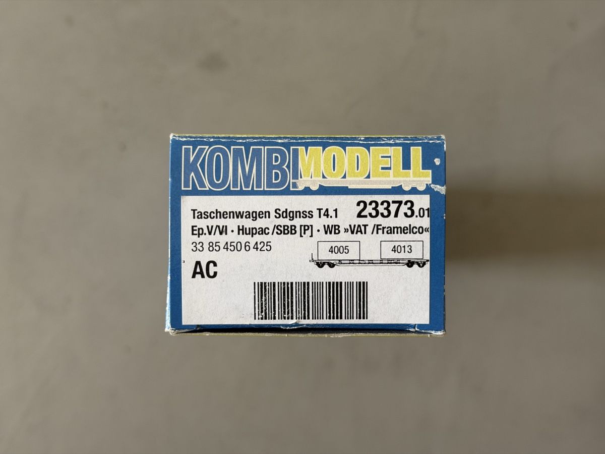 Kombimodell Modellini di ferrovie: Kombimodell 23373 Sdgnss T4.1 – Nuovo (secondo la descrizione) da Genève venduto da _Xela_ 2