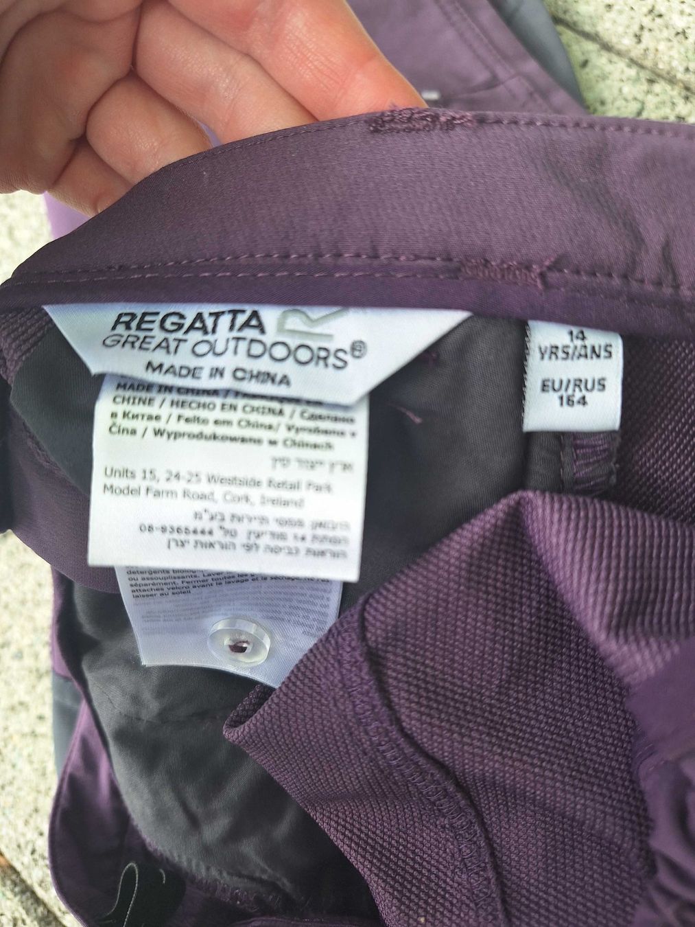 Hosen: Wanderhose, Regatta, Mädchen, Gr. 164 – Neu und originalverpackt aus Küttigen von Cmerkli 2