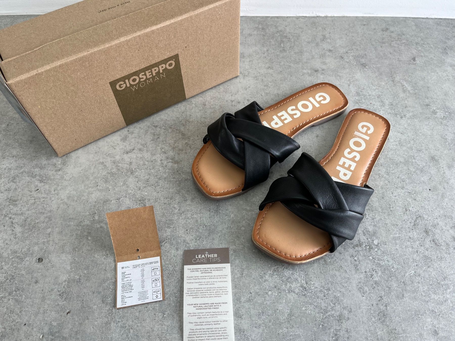 Damenschuhe: GIOSEPPO Sandalen echt Leder Gr. 39 - CHF 65.90 – Neu (gemäss Beschreibung) aus Zollikofen von spunk65