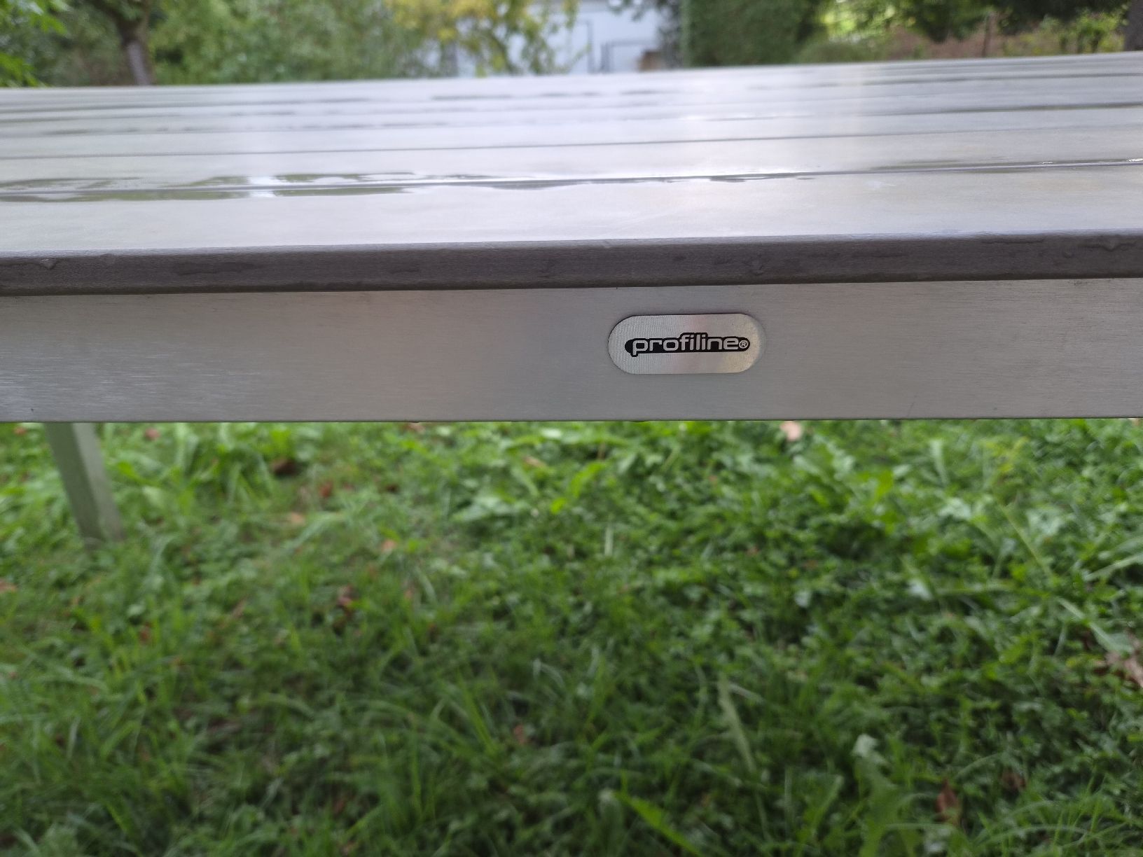 Tische: Gartentisch Profiline Aluminium mit Kunststofflatten – Gebraucht aus Cham von prim3deal2 3