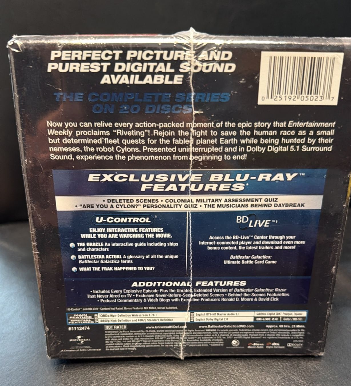 Tutti i DVDs: BATTLESTAR GALACTICA THE COMPLETE SERIES BLU-RAY – Nuovo e nell'imballaggio originale da Zürich venduto da freioccasionen 2