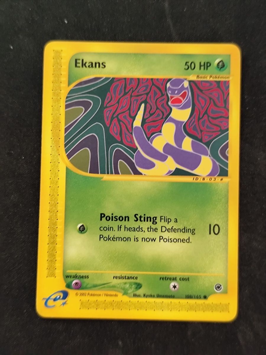 Pokémon Sammelbilder & Trading cards: Ekans Expedition English – Gebraucht aus Basel von luc_8ghp