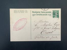 1916  Postkarte Firmenstempel Valobbe     (G410)