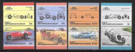 St. Vincent/Grenadinen-Bequia Automobile Serie 152-159 **