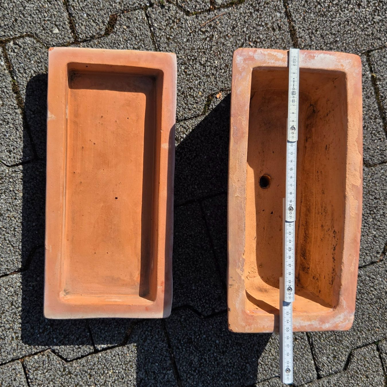 Vasi per fiori: Terracotta Pflanzkistli – Usato da Elfingen venduto da fricktalieneri 1