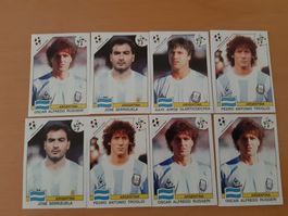 Panini WM 1990 - 4 Sticker ARG - neuwertig