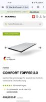 Topper Comfort von Blackroll, für zusätzlichen Komfort