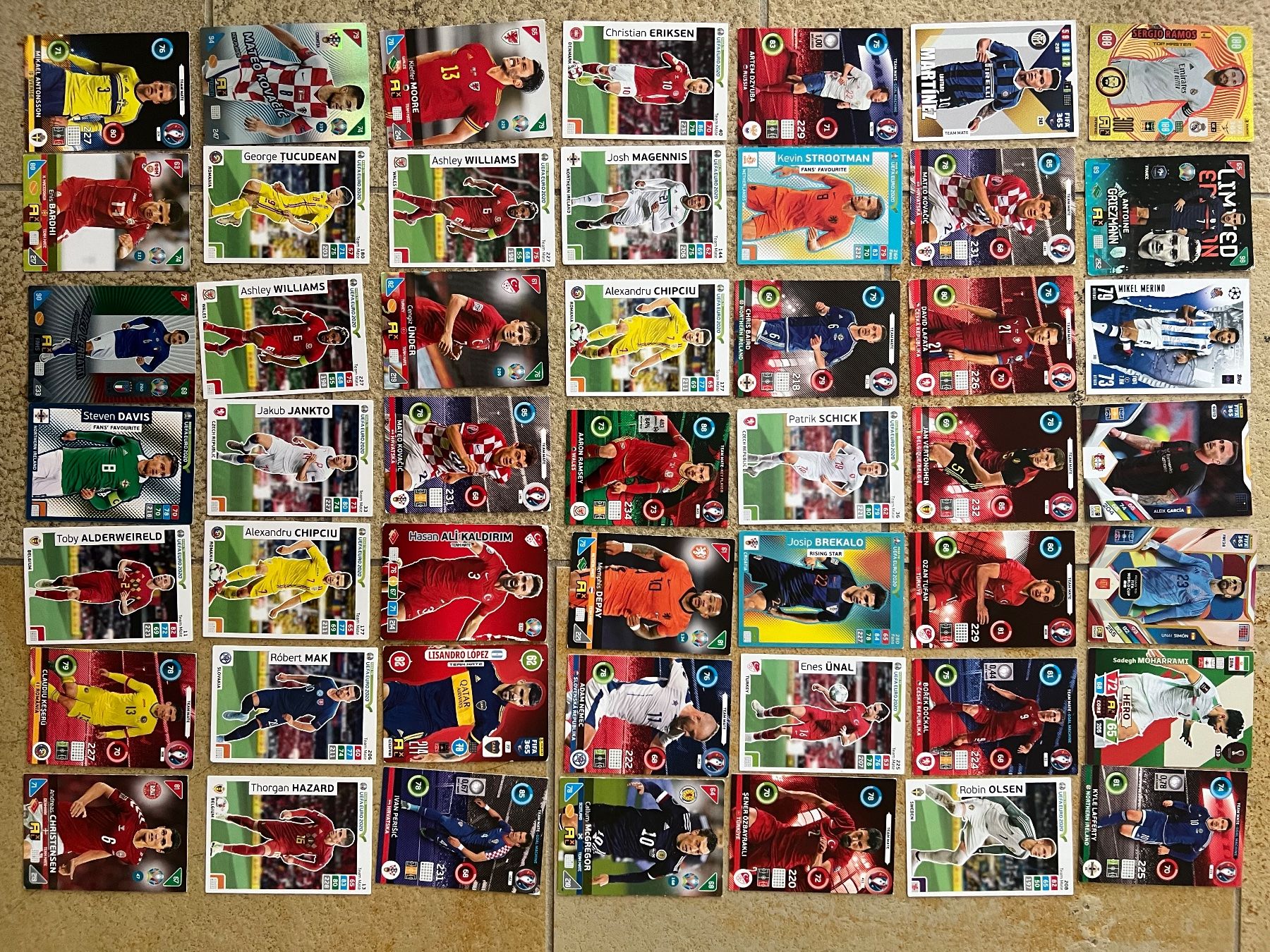Panini Sammelbilder & Trading cards: Fussballbilder EURO 2020 – Gebraucht aus Kiesen von berner9