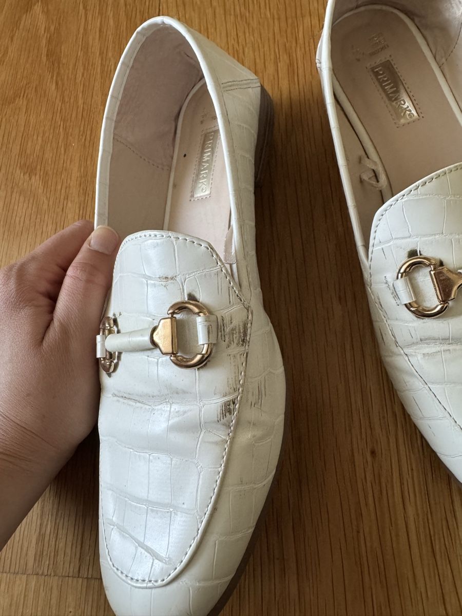Scarpe da donna: Mocassini bianchi – Usato da Horgen venduto da kat_lmb9 2