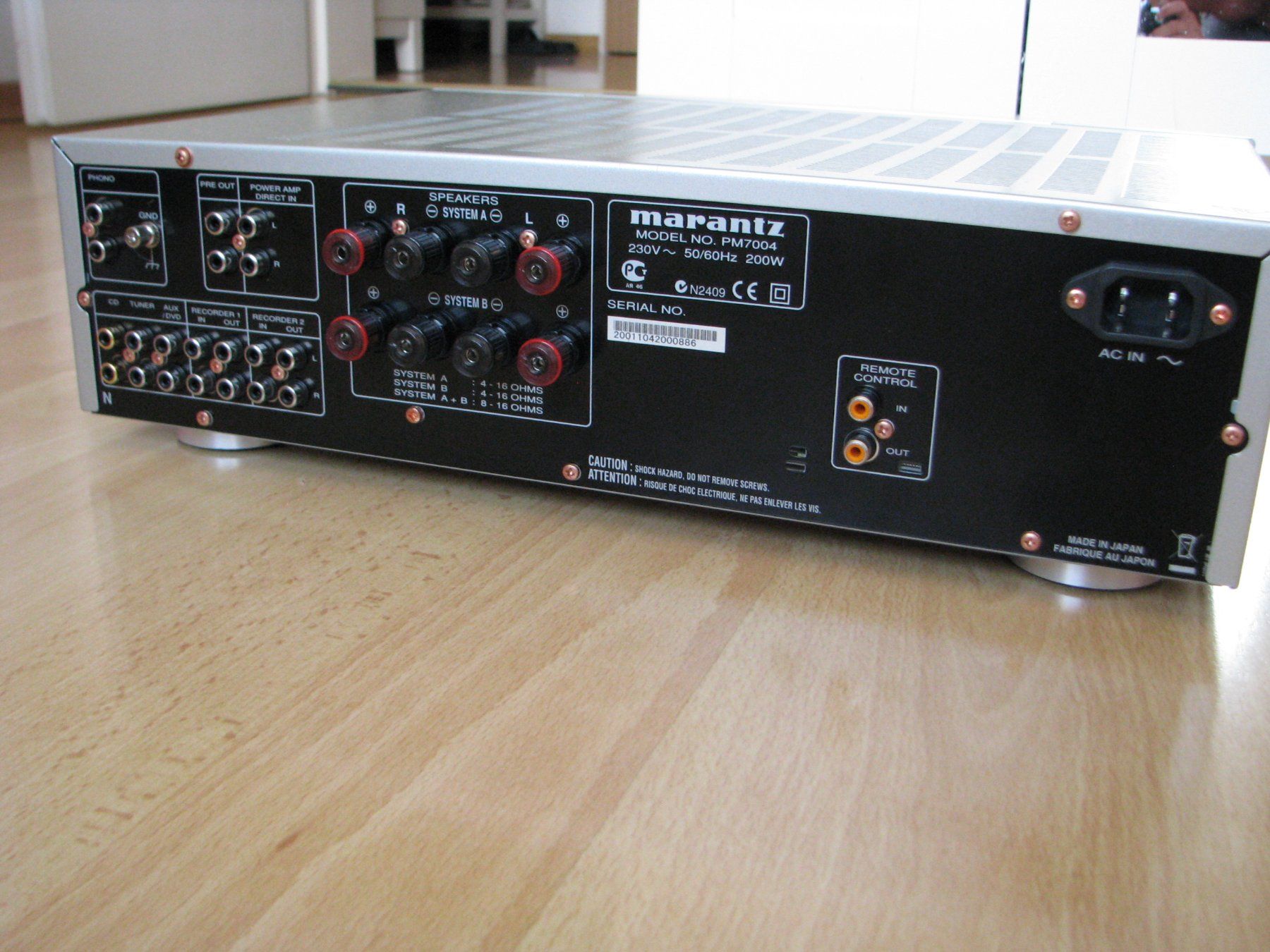 Marantz Amplificateurs: Marantz PM7004 High-End Vollverstärker, Amplifier – D'occasion à Niederbipp par Viti73 7