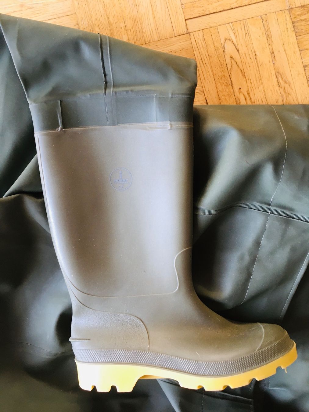 Herrenschuhe: Wathose Fischerstiefel Grösse 41 – Neu (gemäss Beschreibung) aus Schleitheim von Pi3.14 6