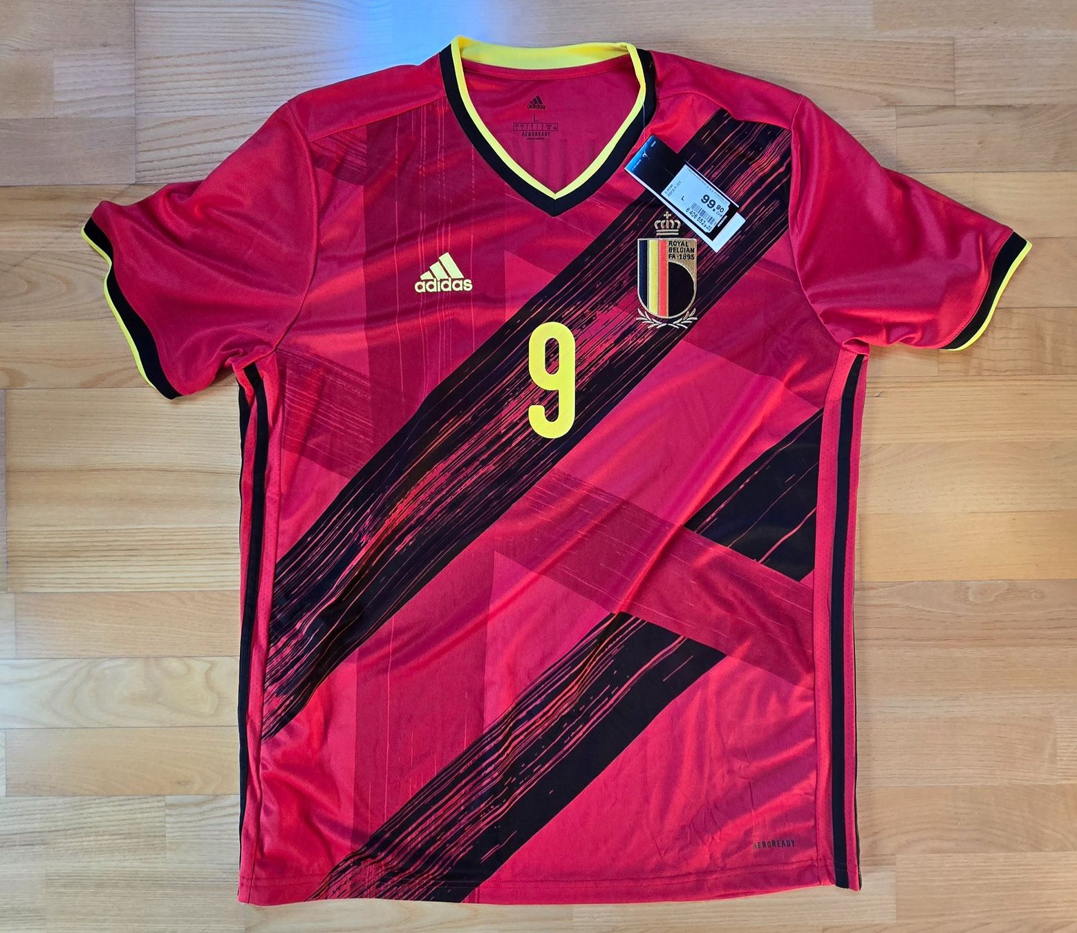Adidas Canottiere & Pantaloni: Belgien | Lukaku | 2021 | Neu – Nuovo (secondo la descrizione) da Zollbrück venduto da MiKron 1