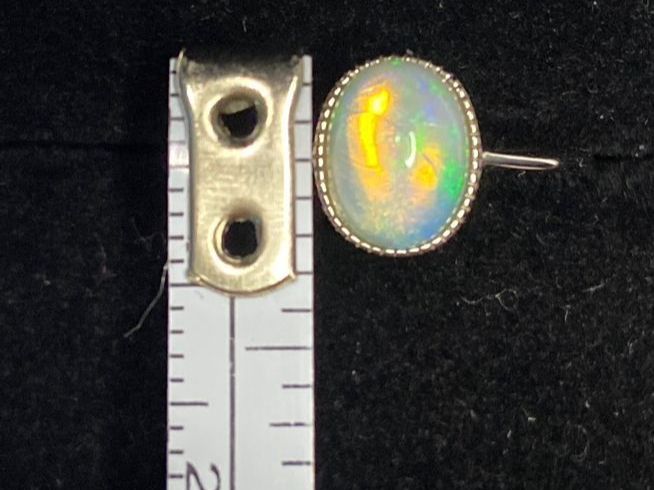 Anelli: Wunderschöner Opal Ring, 925er Silber, Grösse verstellbar. – Nuovo (secondo la descrizione) da St. Gallen venduto da GIULESGG 7