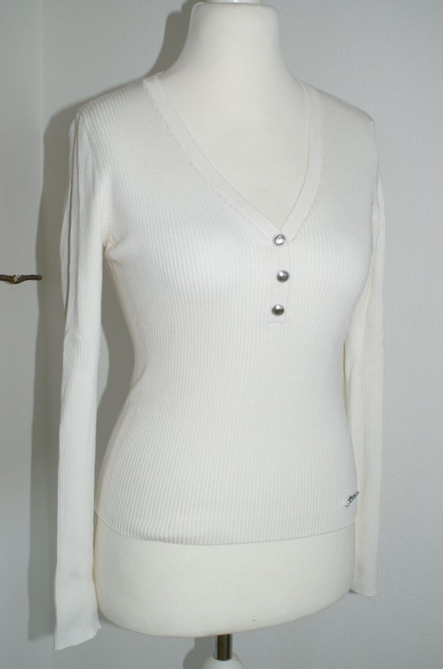 Guess Maglioni & Felpe: neuen Pulli von GUESS, Gr. M/S, in offwhite – Nuovo (secondo la descrizione) da Grüt (Gossau ZH) venduto da o-nyx