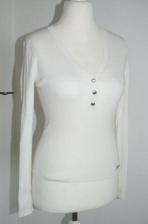 neuen Pulli von GUESS, Gr. M/S, in offwhite