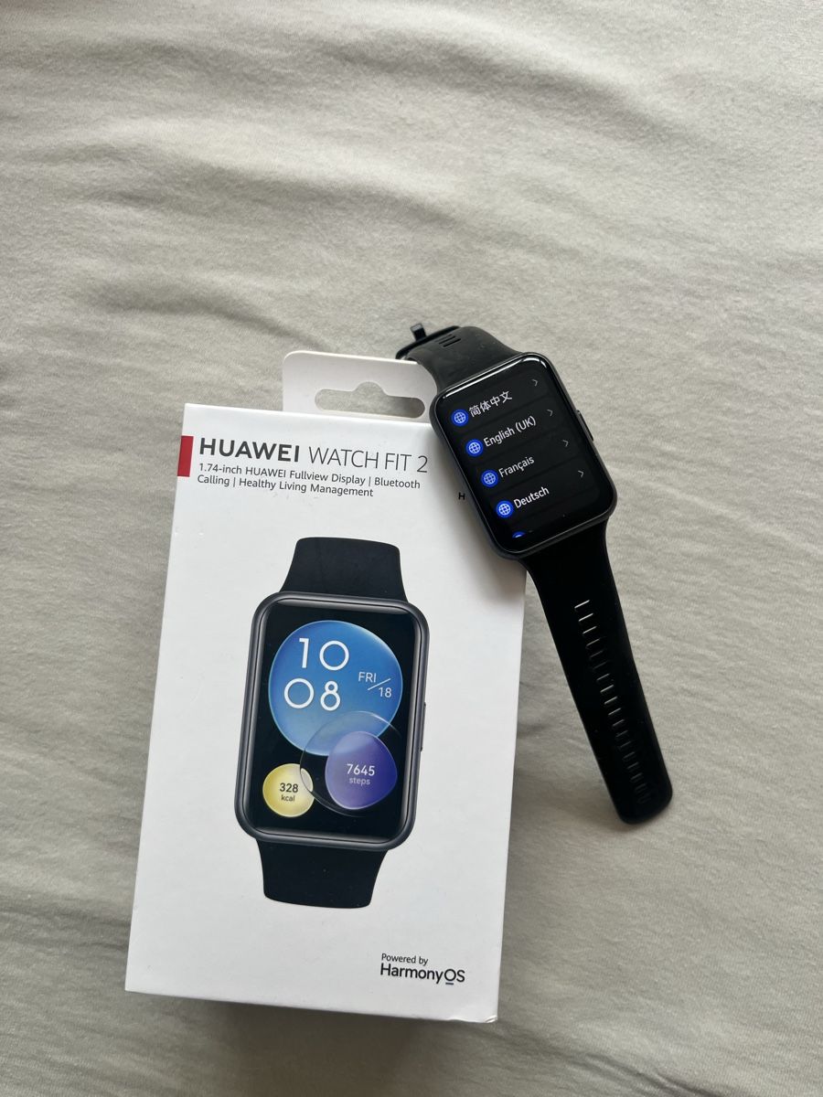 Huawei Smartwatch: Huawei Watch Fit 2 Smartwatch -  Midnight Black  – D'occasion à Brugg AG par kendro