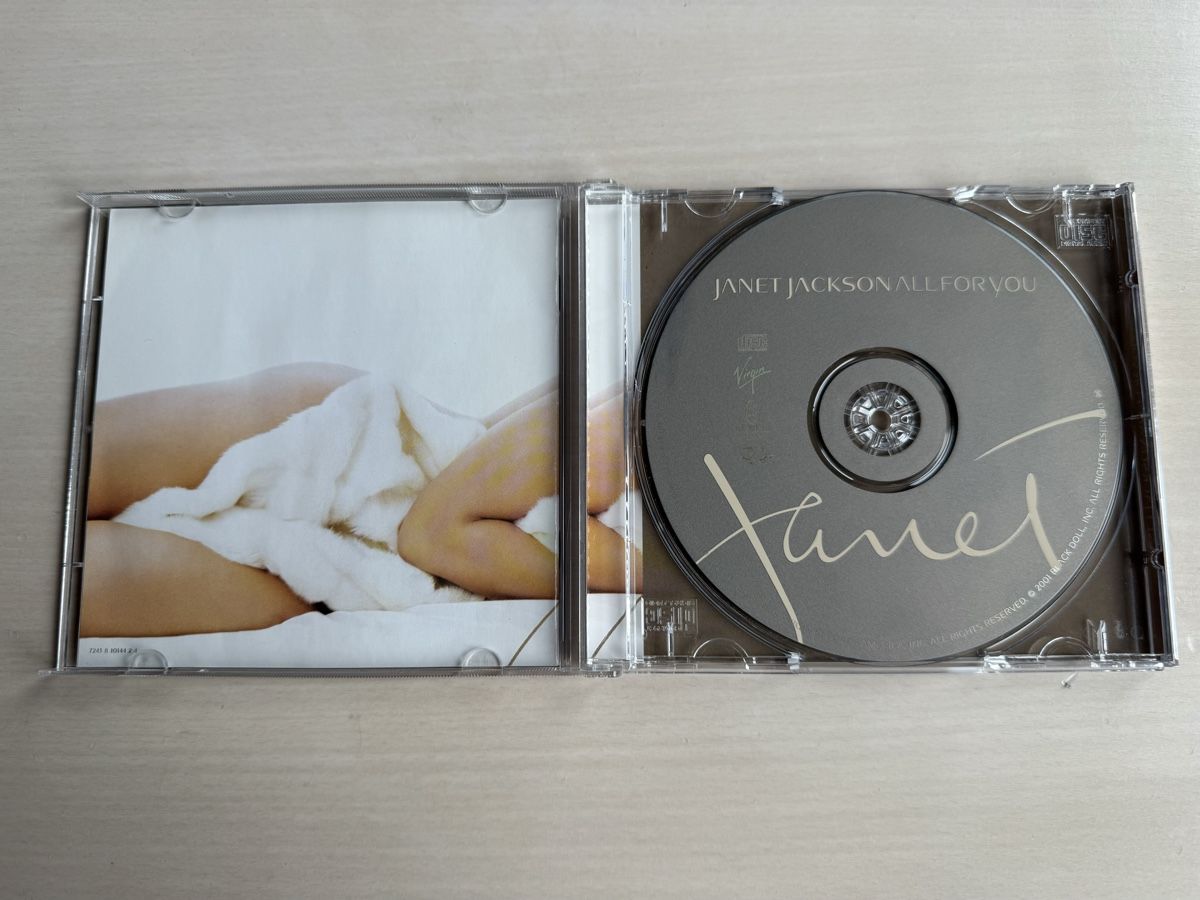 CD: Janet Jackson - All For You (CD, 2001) – Usato da Oberried Brienz venduto da Chyara 2