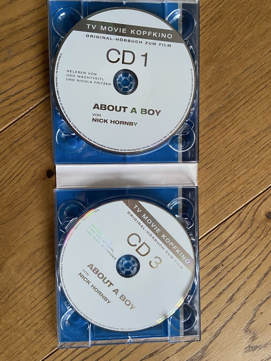 Audiolibri: About A Boy - Hörbuch 4 CDs – Usato da Rothenburg venduto da schmettervogel 3