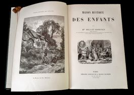 Maison rustique enfants Millet-Robinet agriculture 19ème