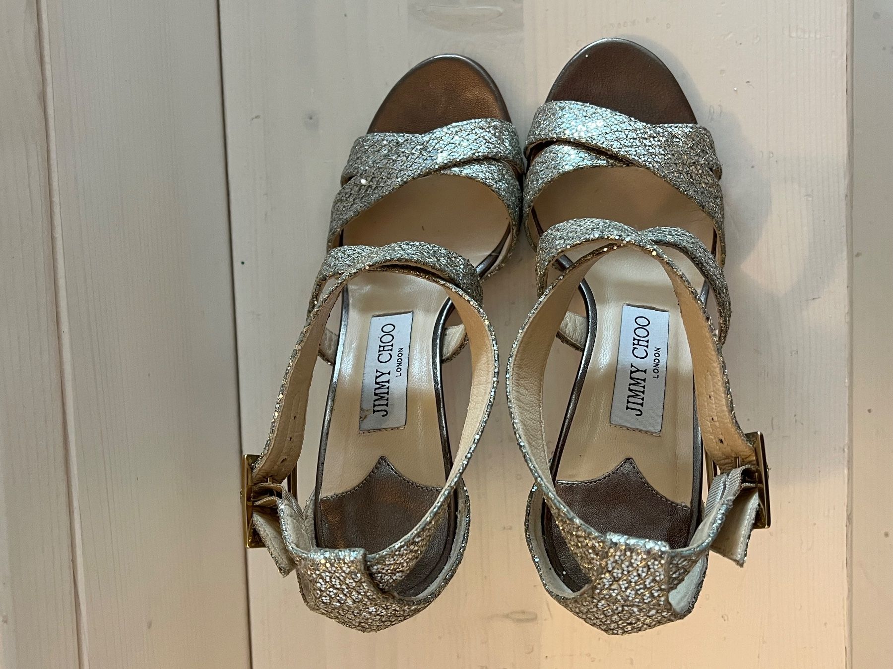 Jimmy Choo Scarpe da donna: Jimmy Choo Pumps mit Glimmer – Usato da Hausen AG venduto da Jean1968 5