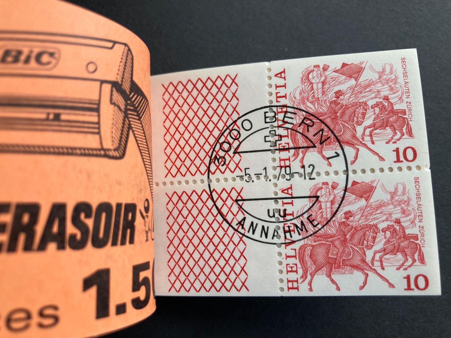 Alle Briefmarken: PTT Markenheft 1979 orange ET 5.1.1979 – Neu und originalverpackt aus Niederurnen von Alpineyeti 1