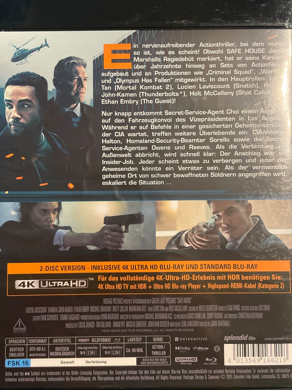 Tutti i DVDs: Safe House (2025)    4K UHD – Nuovo (secondo la descrizione) da Waldenburg venduto da Gonzo8 1